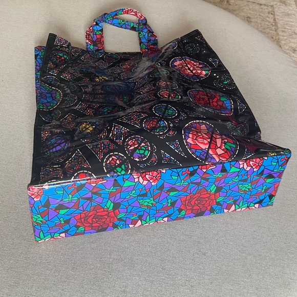 TOTE BAG-Past Times PVC coated cotton tote bag - Picture 3 of 3